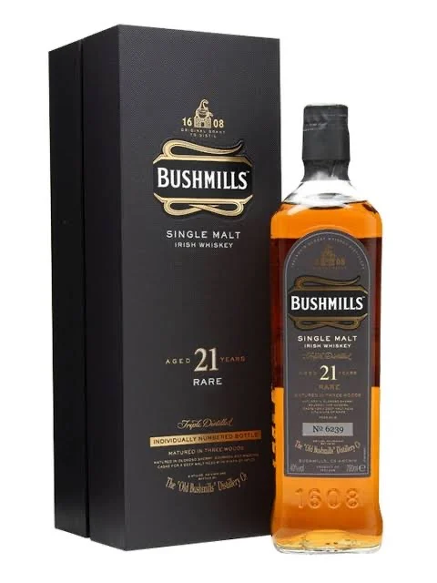 Bushmills 21 Whiskey Irland&eacute;s Single Malt
