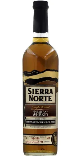 Sierra Norte Ma&iacute;z Negro Whisky Mexicano