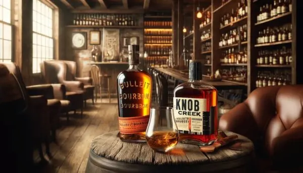 bulleit-bourbon-vs-knob-creek